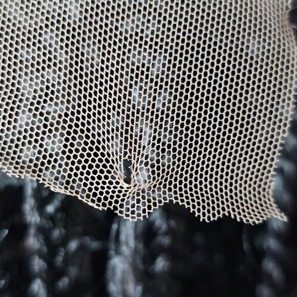 32" Knotless Braid Human Synthetic Blend Wig Boho Curly Ends Baby Hair HD Lace - Picture 7 of 9